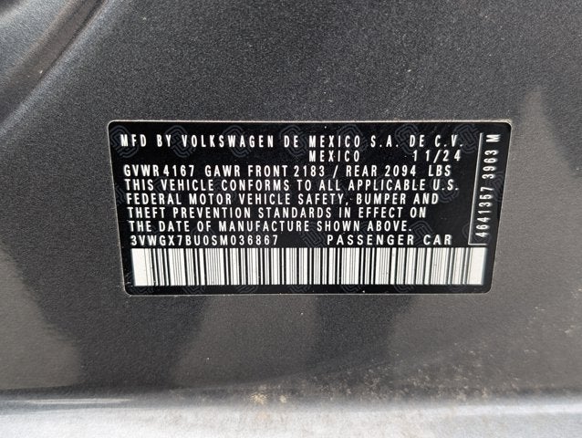 2025 Volkswagen Jetta SEL