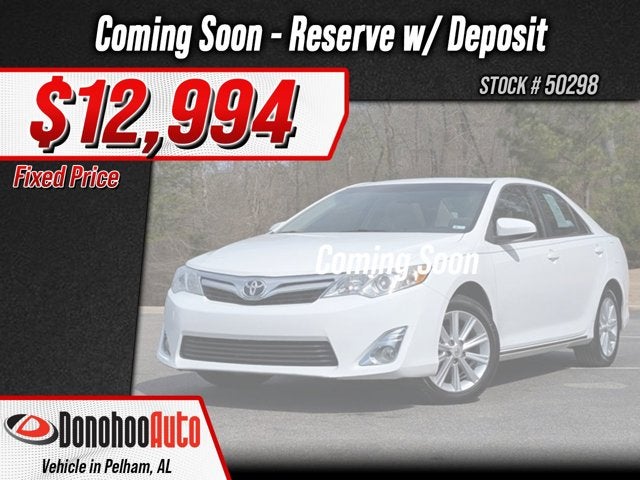 2012 Toyota Camry XLE