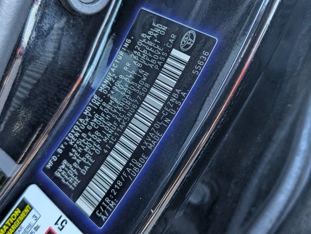 2022 Toyota Camry LE