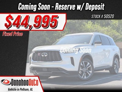 2025 INFINITI QX60 LUXE