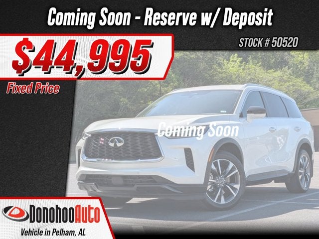 2025 INFINITI QX60 LUXE