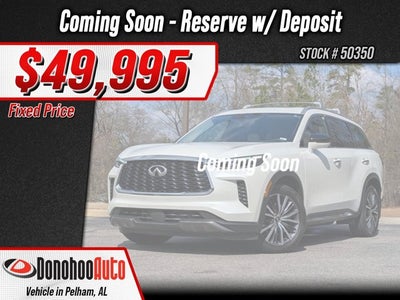 2025 INFINITI QX60 SENSORY