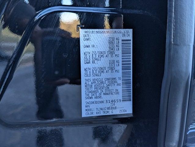 2024 Nissan Pathfinder Platinum