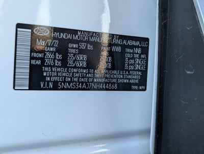 2022 Hyundai Santa Fe SEL