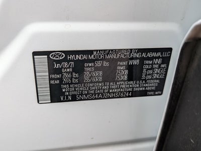 2022 Hyundai Santa Fe SEL