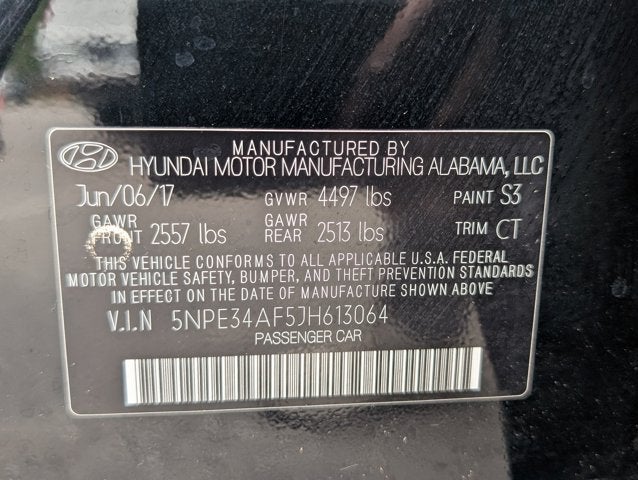 2018 Hyundai Sonata Limited