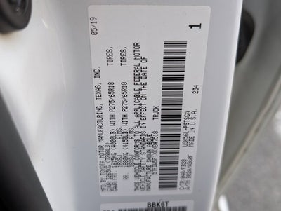 2019 Toyota Tundra 4WD SR5