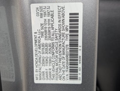 2024 Honda CR-V Hybrid Sport Touring