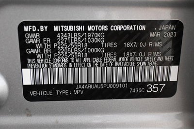 2023 Mitsubishi Outlander Sport SE