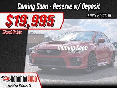 2019 Subaru WRX Manual