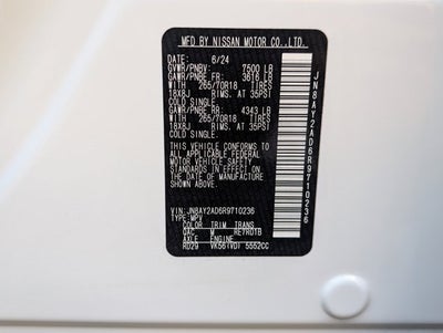 2024 Nissan Armada SV