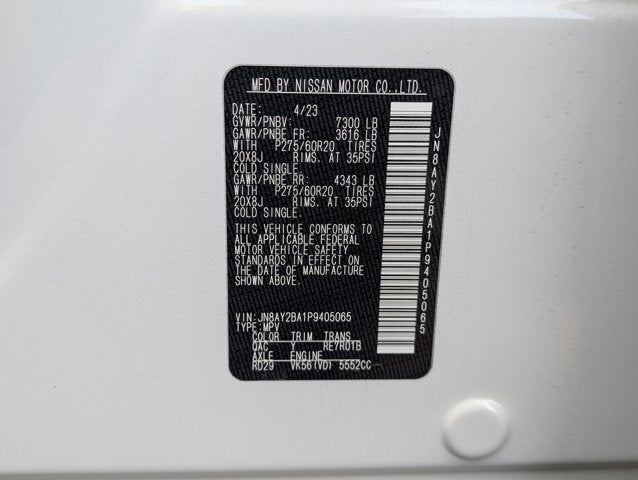 2023 Nissan Armada SL