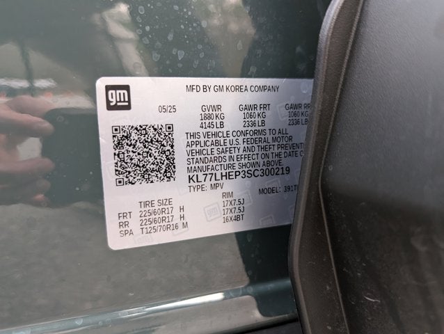 2025 Chevrolet Trax LT