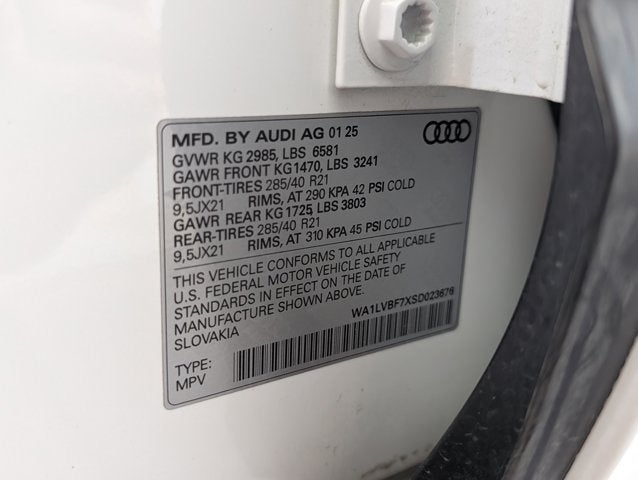 2025 Audi Q7 Premium Plus
