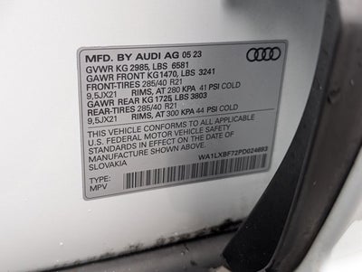 2023 Audi Q7 Premium Plus