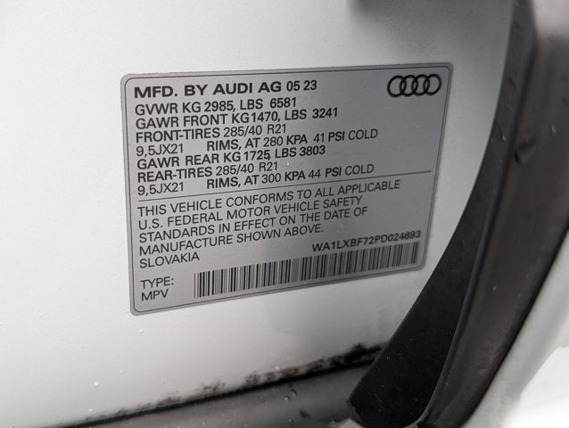 2023 Audi Q7 Premium Plus