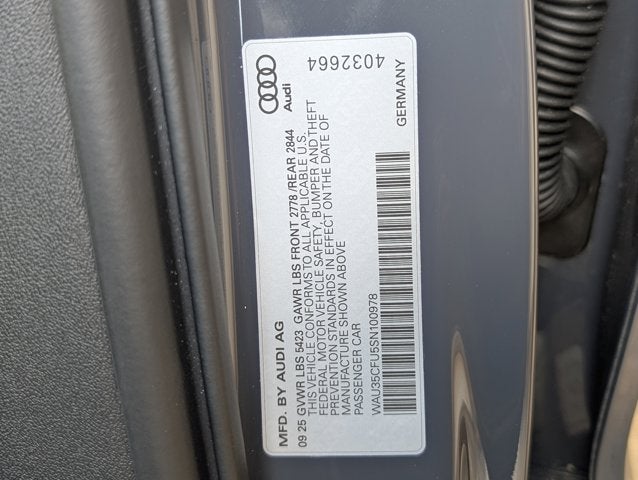 2025 Audi S5 Prestige