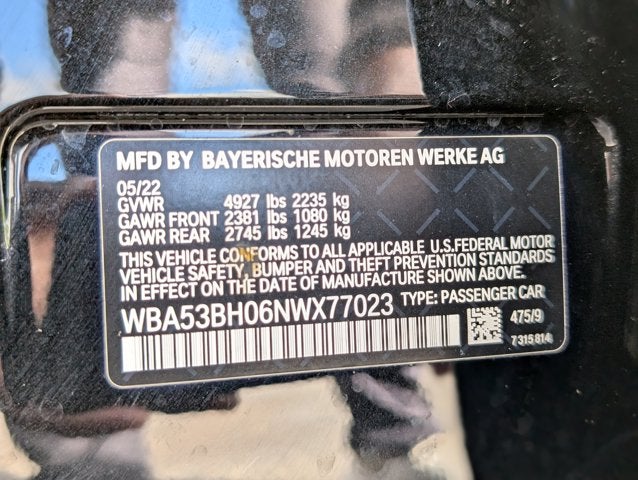 2022 BMW 5 Series 530i