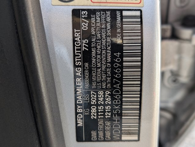 2013 Mercedes-Benz E-Class E 350 Sport