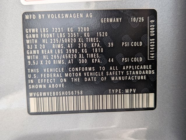 2025 Volkswagen ID. Buzz Pro S Plus